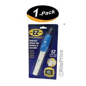 1 Pack - EZ Electric Engraving Pen Carve Tool Metal Engraver Jewelry Glass Steel